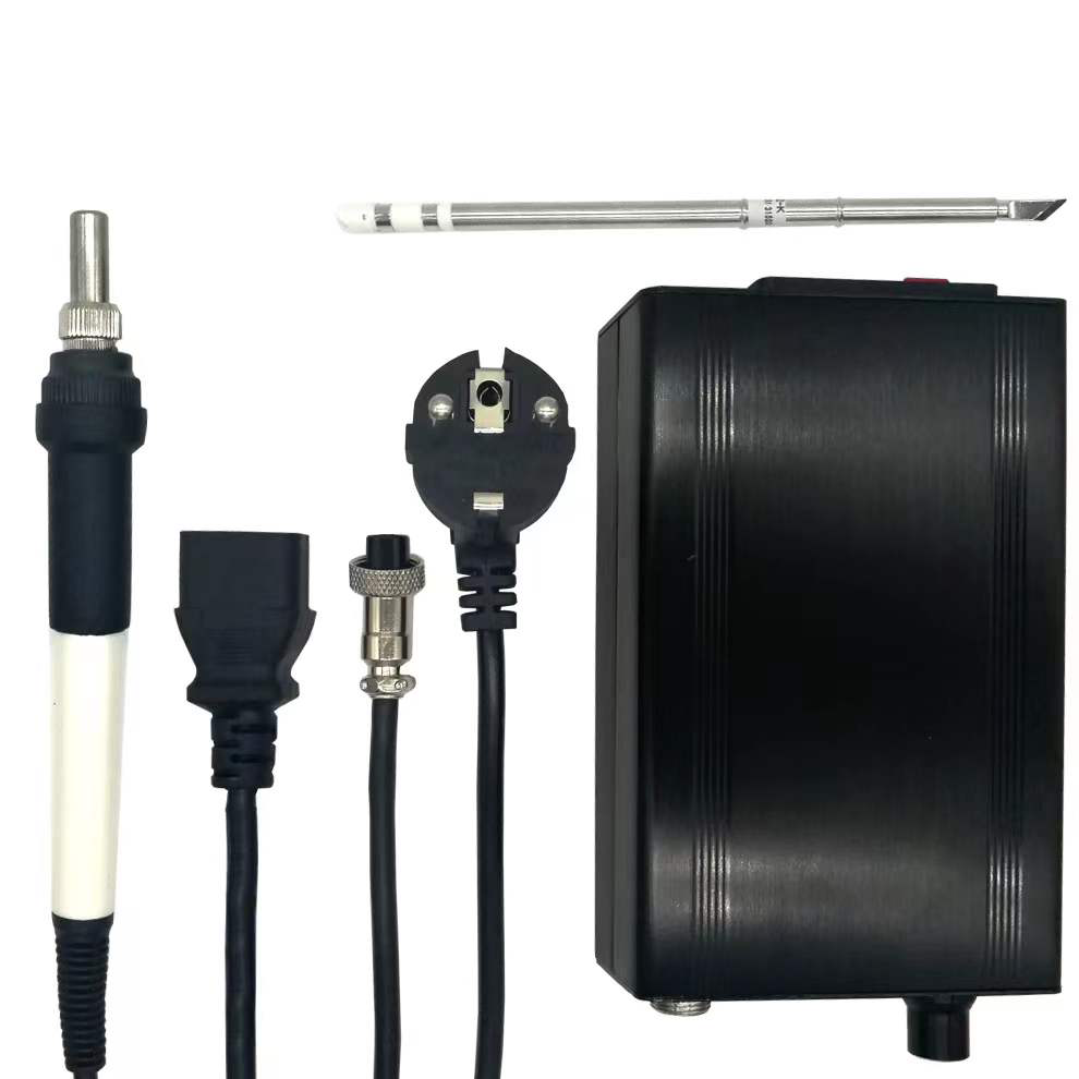 محطة لحام T12-952 سريعة التسخي - مراجعة Soldering Station T12 Oled وسعره