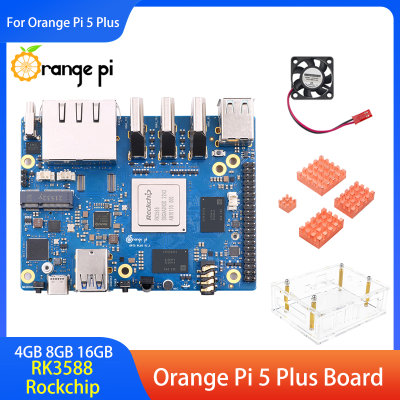 لوحة Orange Pi 5 Plus بذاكرة و - مراجعة Orange Pi 5 Plus 16Gb وسعره